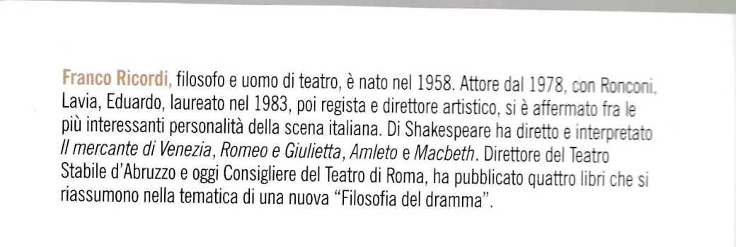 rricordi shakespeeare998