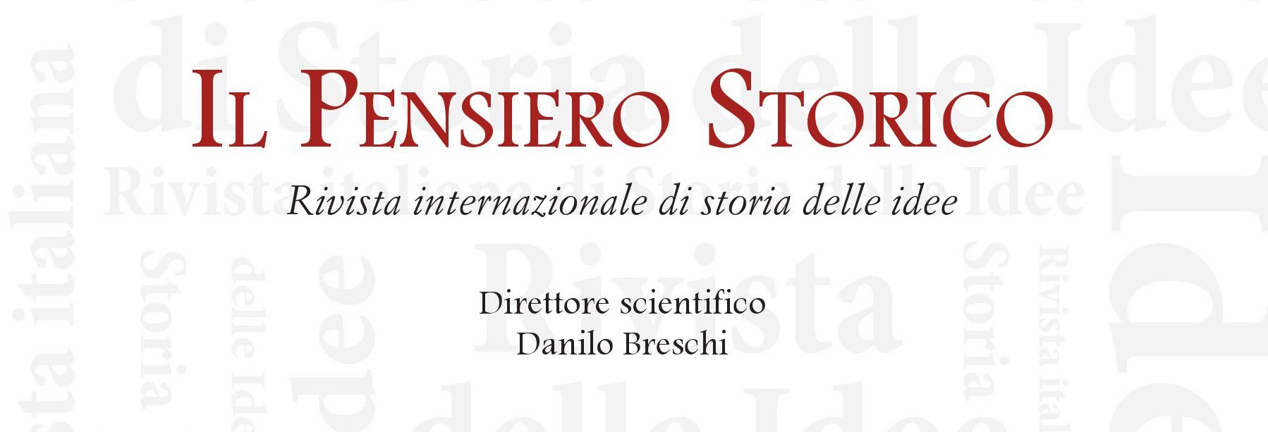 Giornale Critico Di Storia Delle Idee